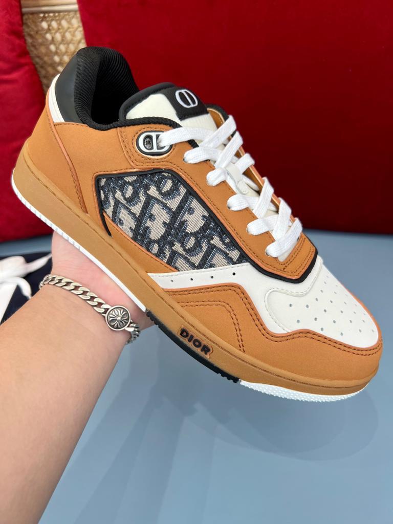 Dior B27 Low Coffee Cream Black - vstockx