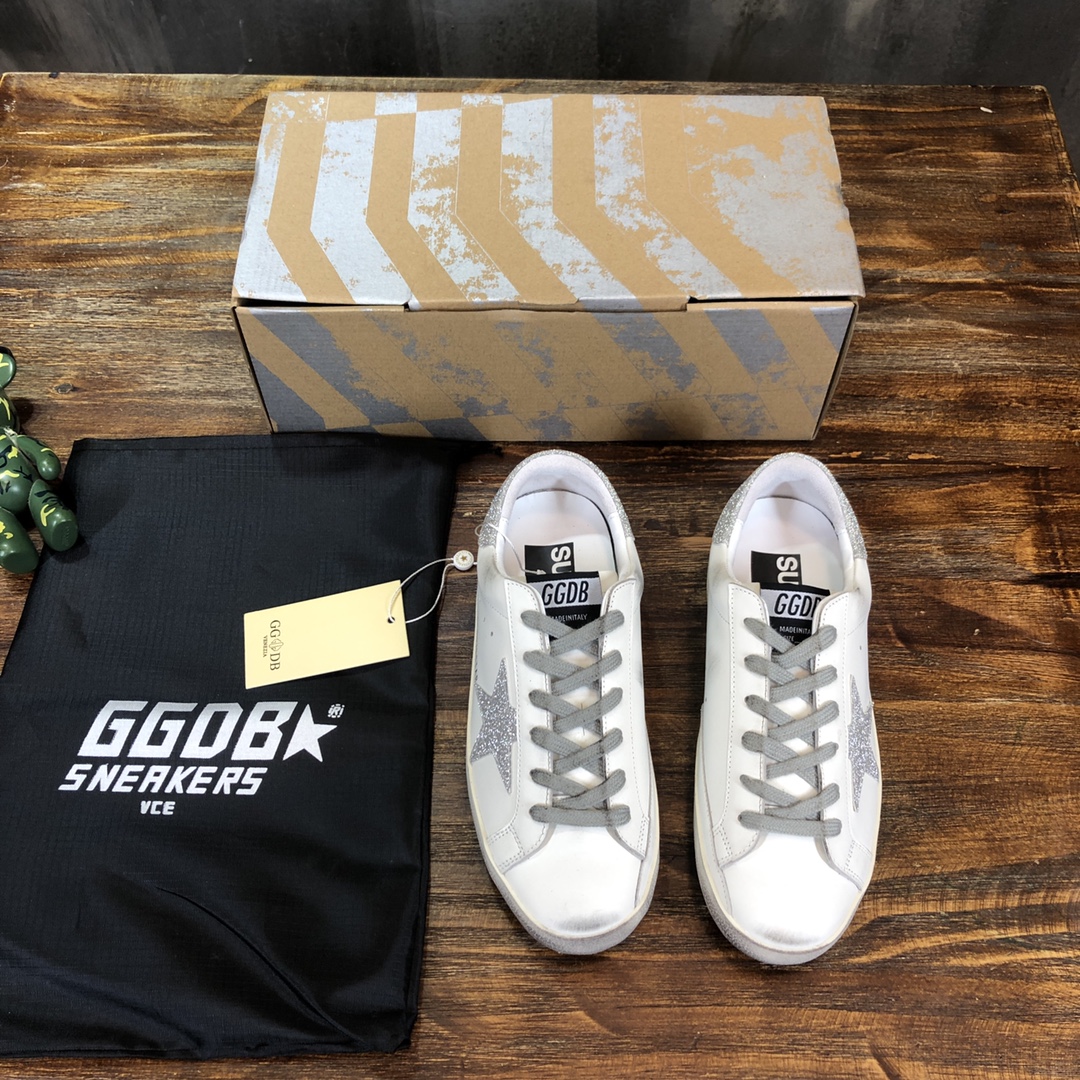 Golden Goose Superstar distressed-finish sneakers 5 - vstockx