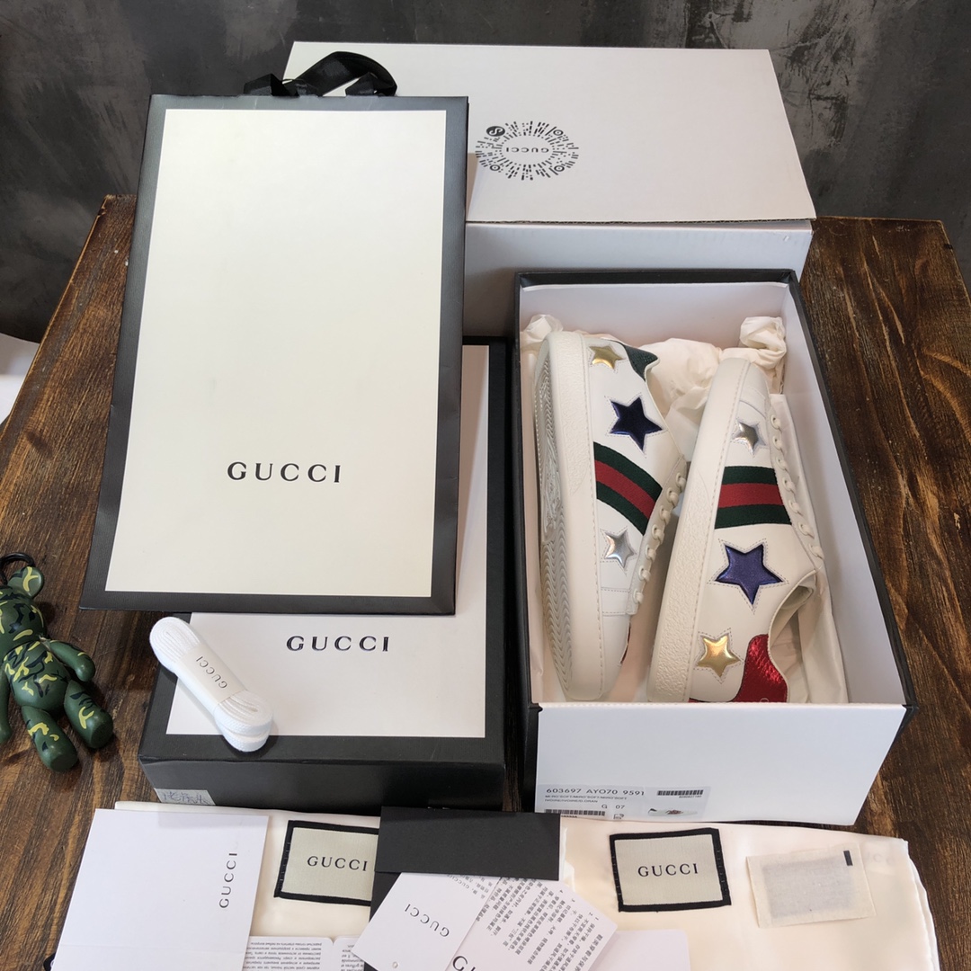 Gucci Ace Stars - vstockx