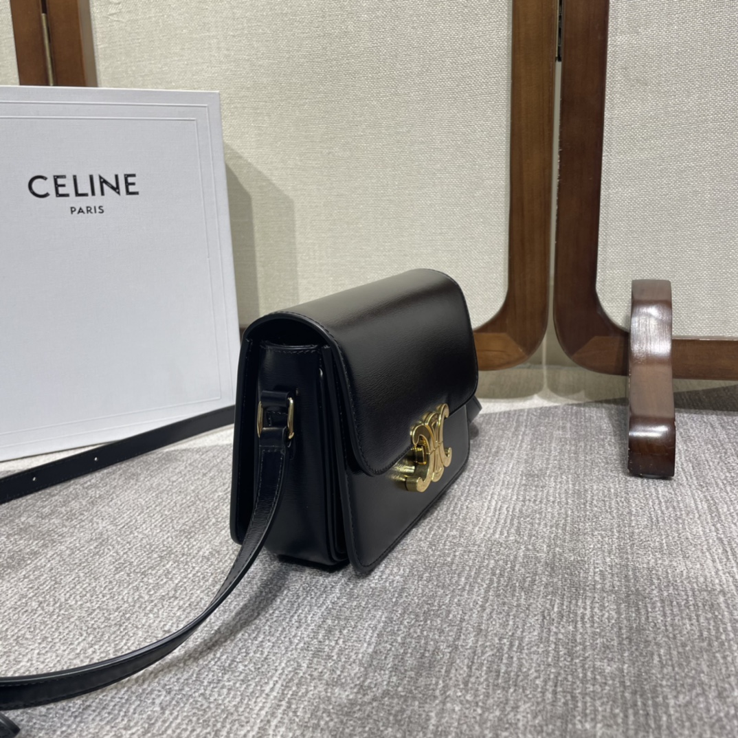 Handbags CELIN TEEN TRIOMPHE BAG188423 size:18.5*14*5 cm - vstockx