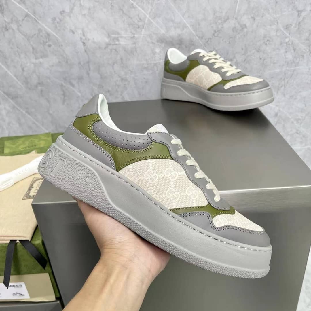 Gucci GG Sneaker White Beige - vstockx