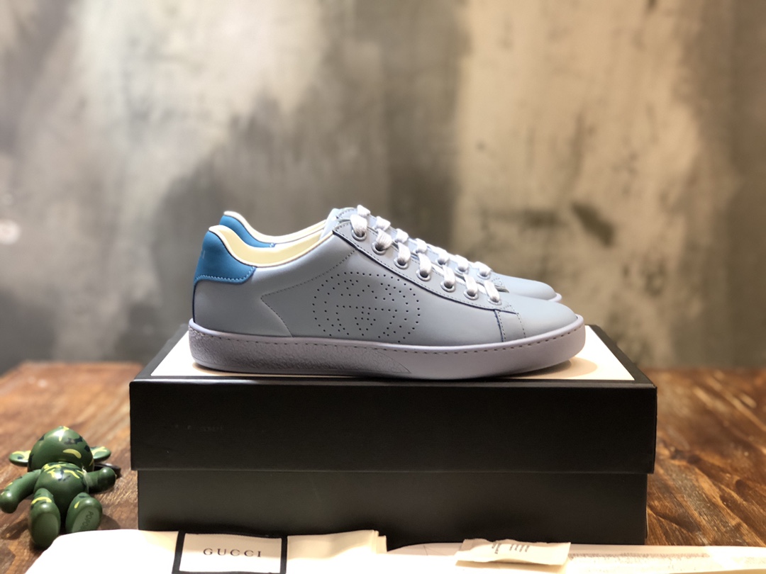 Gucci Ace Interlocking G Blue (W) - vstockx