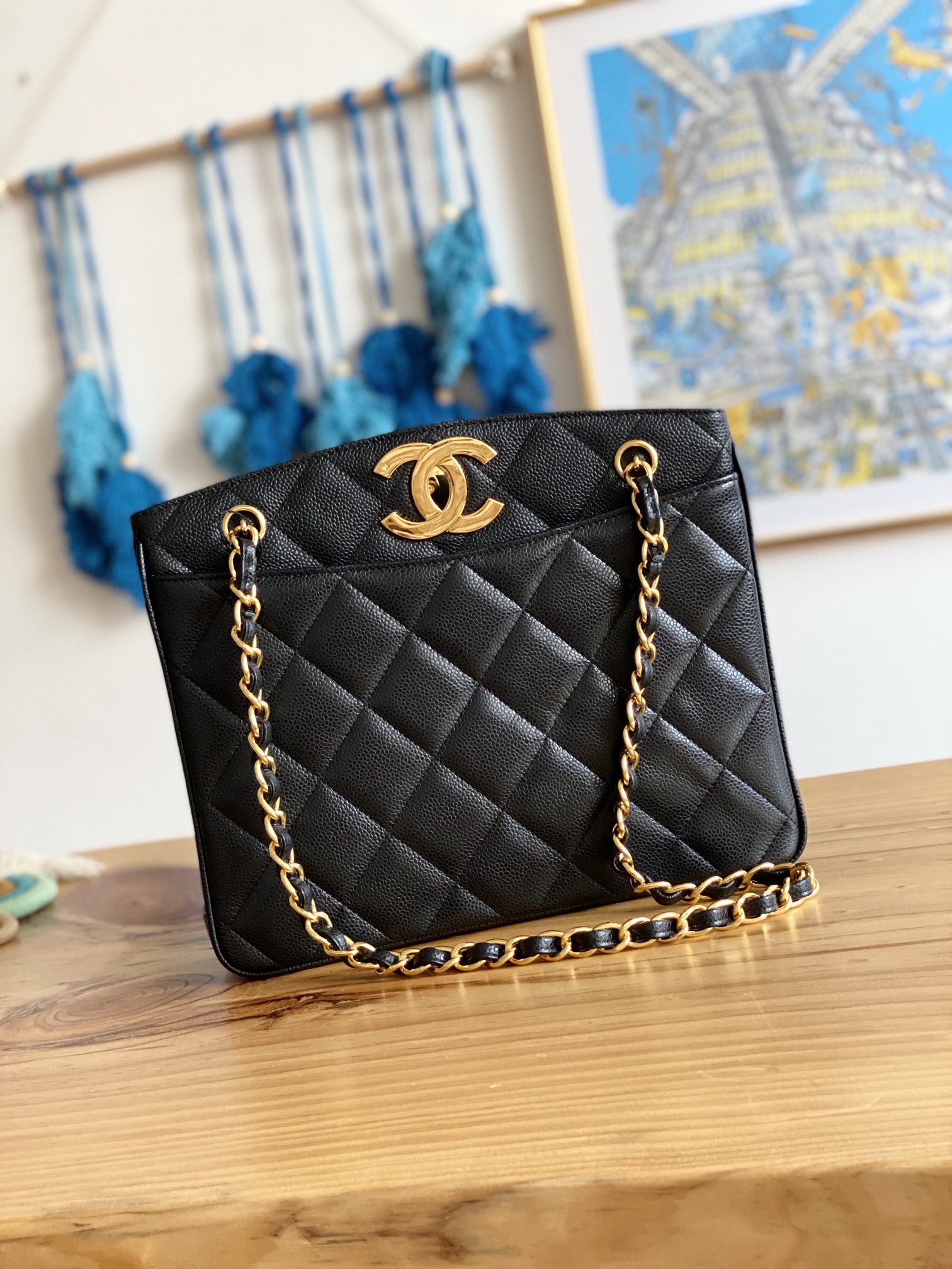 Handbag Chanel A98 size 28*9 *23 cm - vstockx