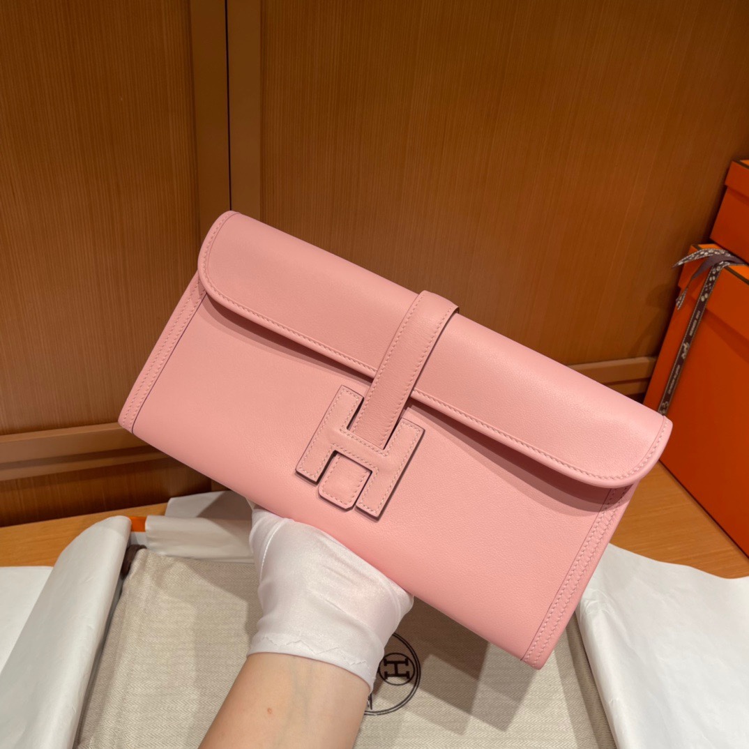 Handbags Hermes Jige Elan 29 Clutch size:18 cm - vstockx