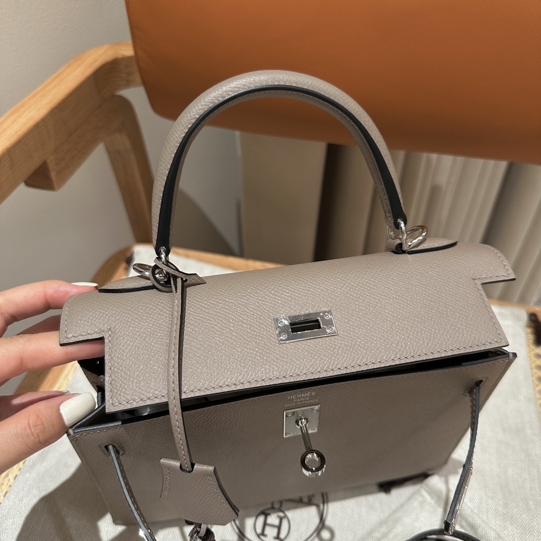 Handbags Hermes Kelly size:25 cm - vstockx