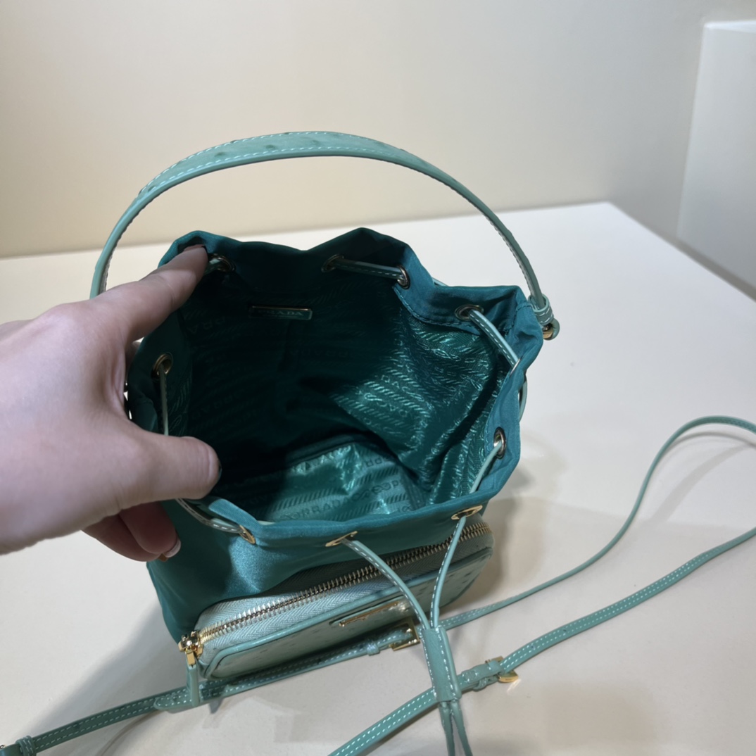 Handbags Prada 1BH038 size:22.5×17.5×12 cm - vstockx