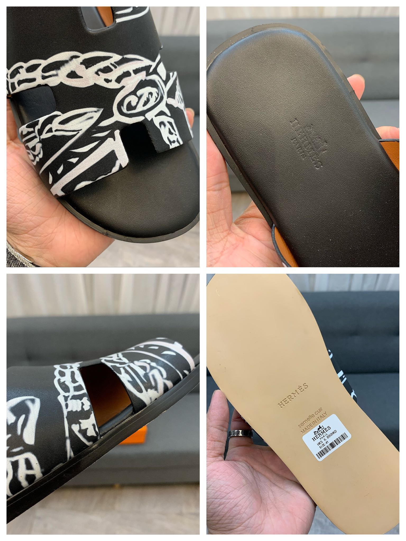 Hermes Sandals 41 - vstockx