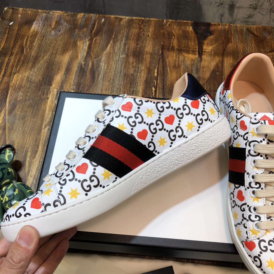 Gucci Ace embroidered sneaker 60 - vstockx