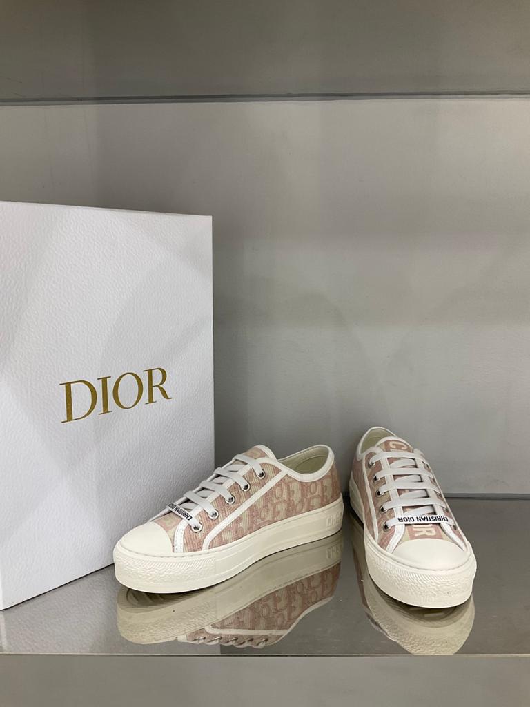 Dior Walk'N'Dior Nude Oblique Embroidered - vstockx