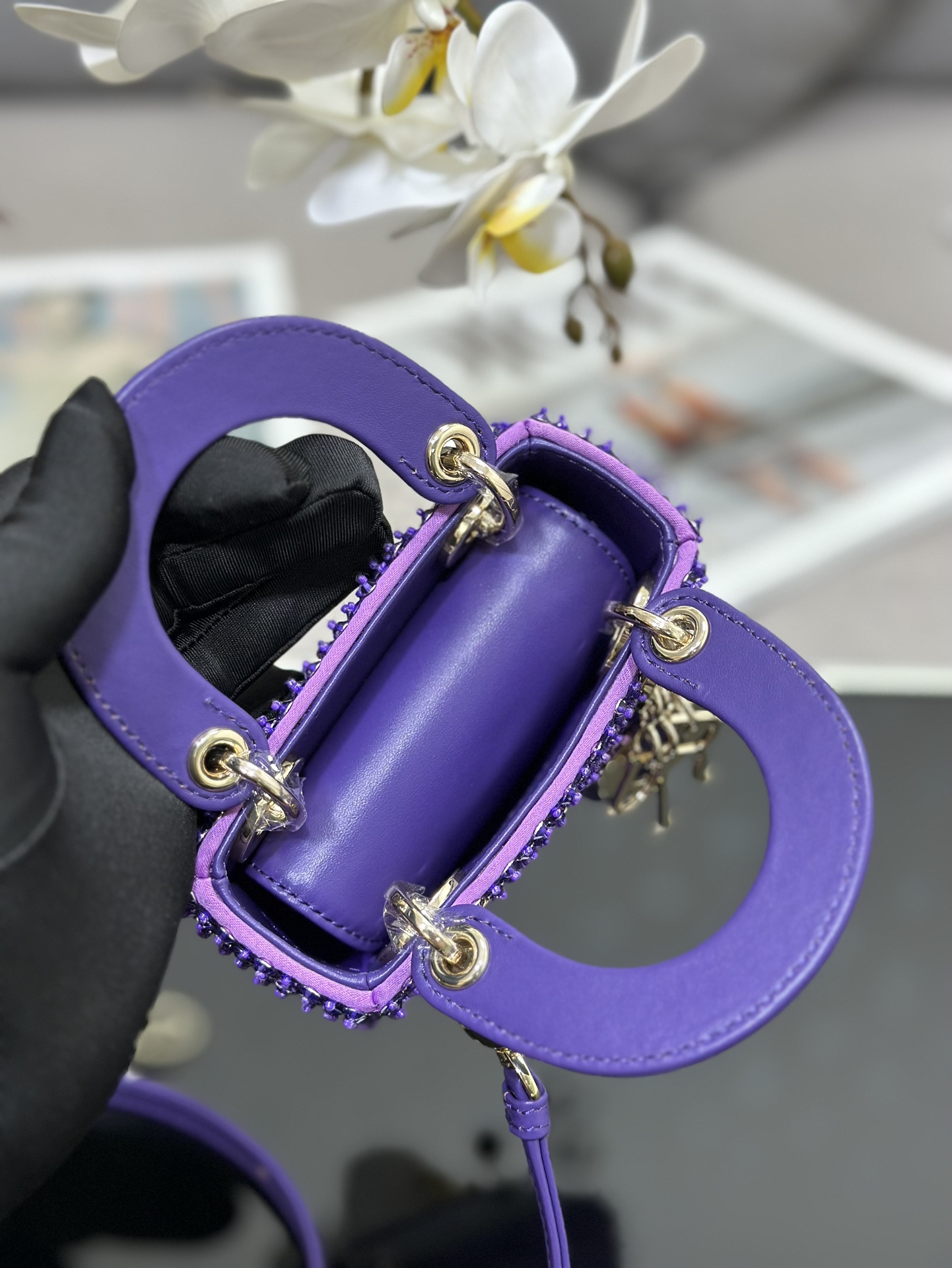 Handbags Lady Dior S0586 size:12*10.5*5 cm - vstockx