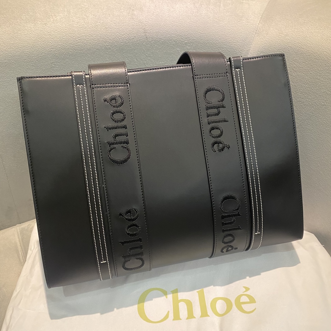 Handbags Chloe Woody Tote 6066 size:37  26  12 cm - vstockx