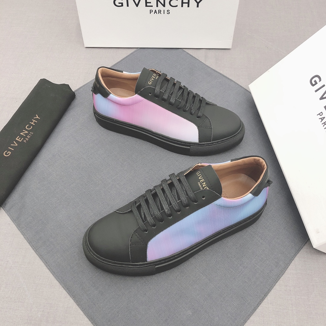 Givenchy Urban Street Logo-print Leather Sneakers 52 - vstockx