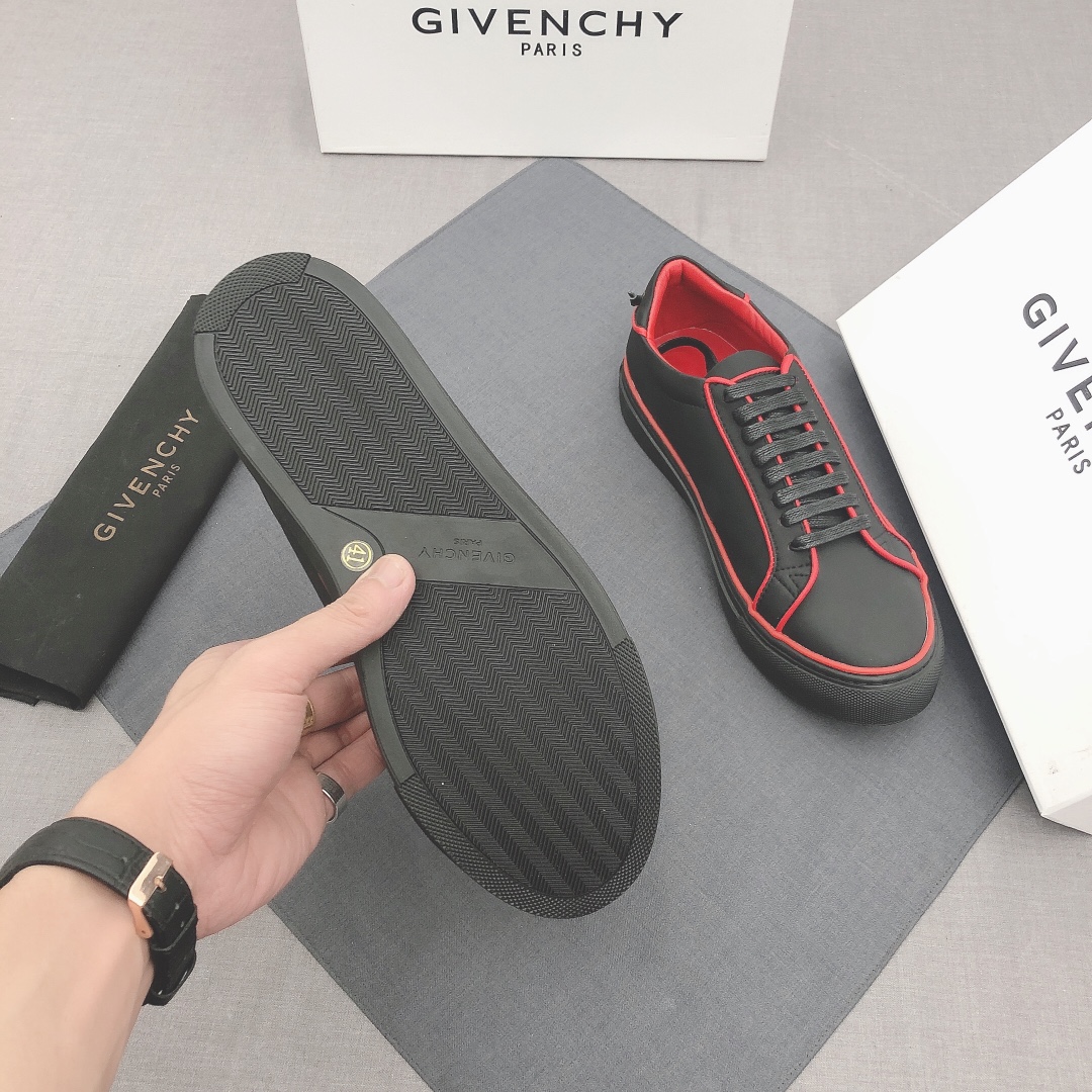 Givenchy Urban Street Logo-print Leather Sneakers 51 - vstockx