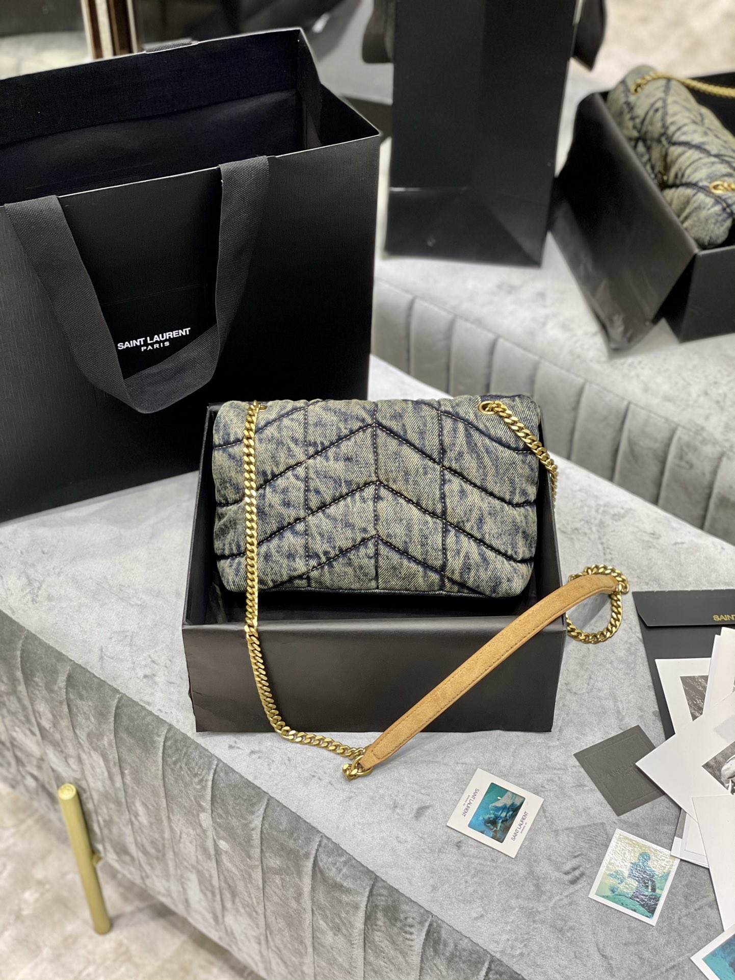 Handbags SAINT LAURENT 610436 size 23  15.8  5.8 cm - vstockx