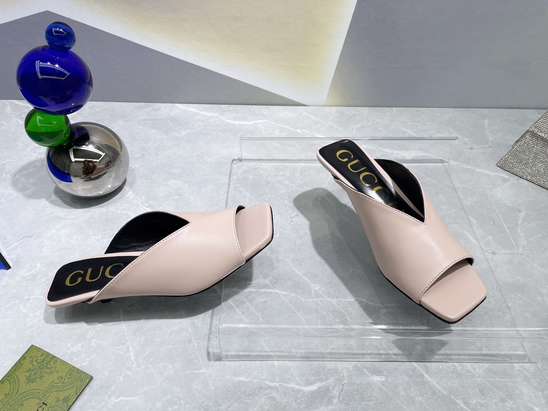 Gucci Women's mid-heel open-toe pump WOMEN 3 - vstockx