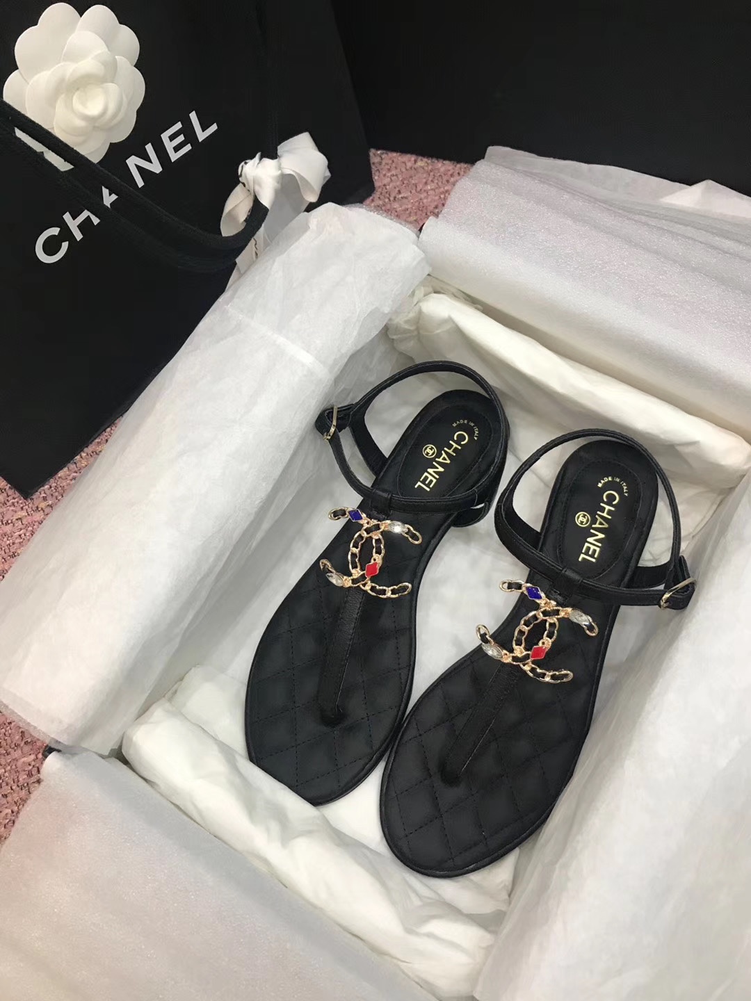 Chanel Slides 49 - vstockx