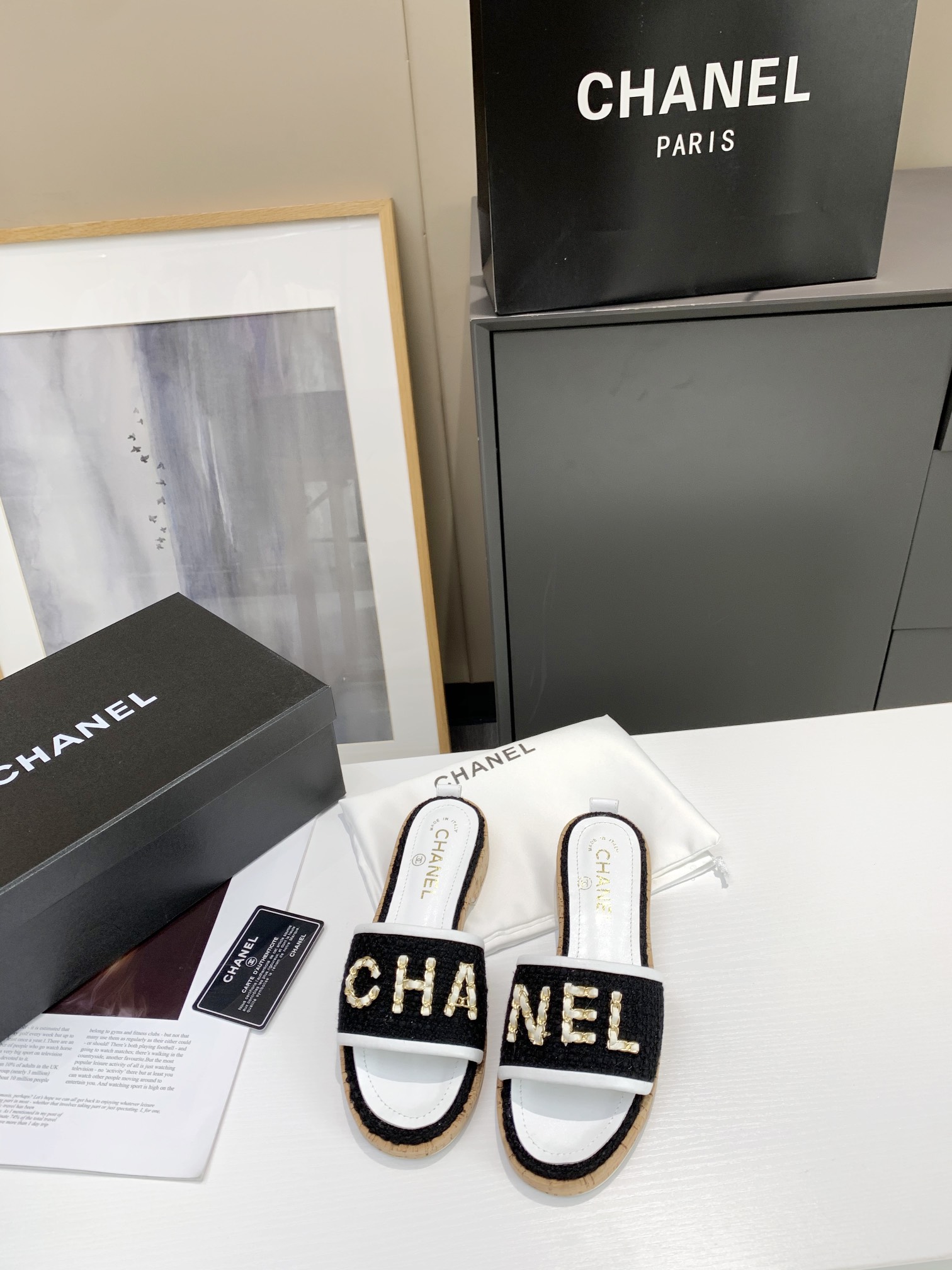 Chanel Slides 20 - vstockx