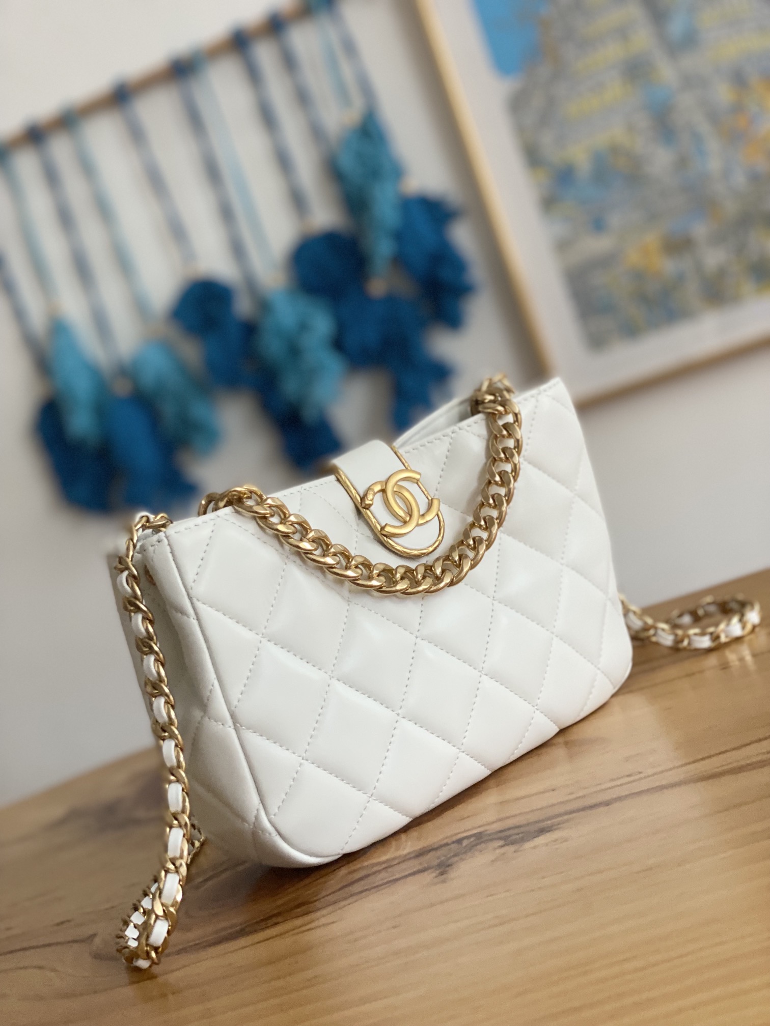 Handbag Chanel 3476 size 17*23*7* cm - vstockx