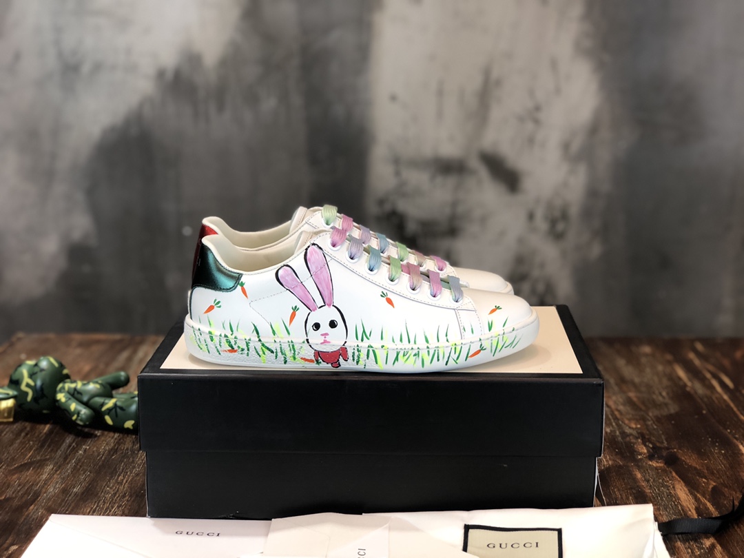 Gucci Ace embroidered sneaker 44 - vstockx