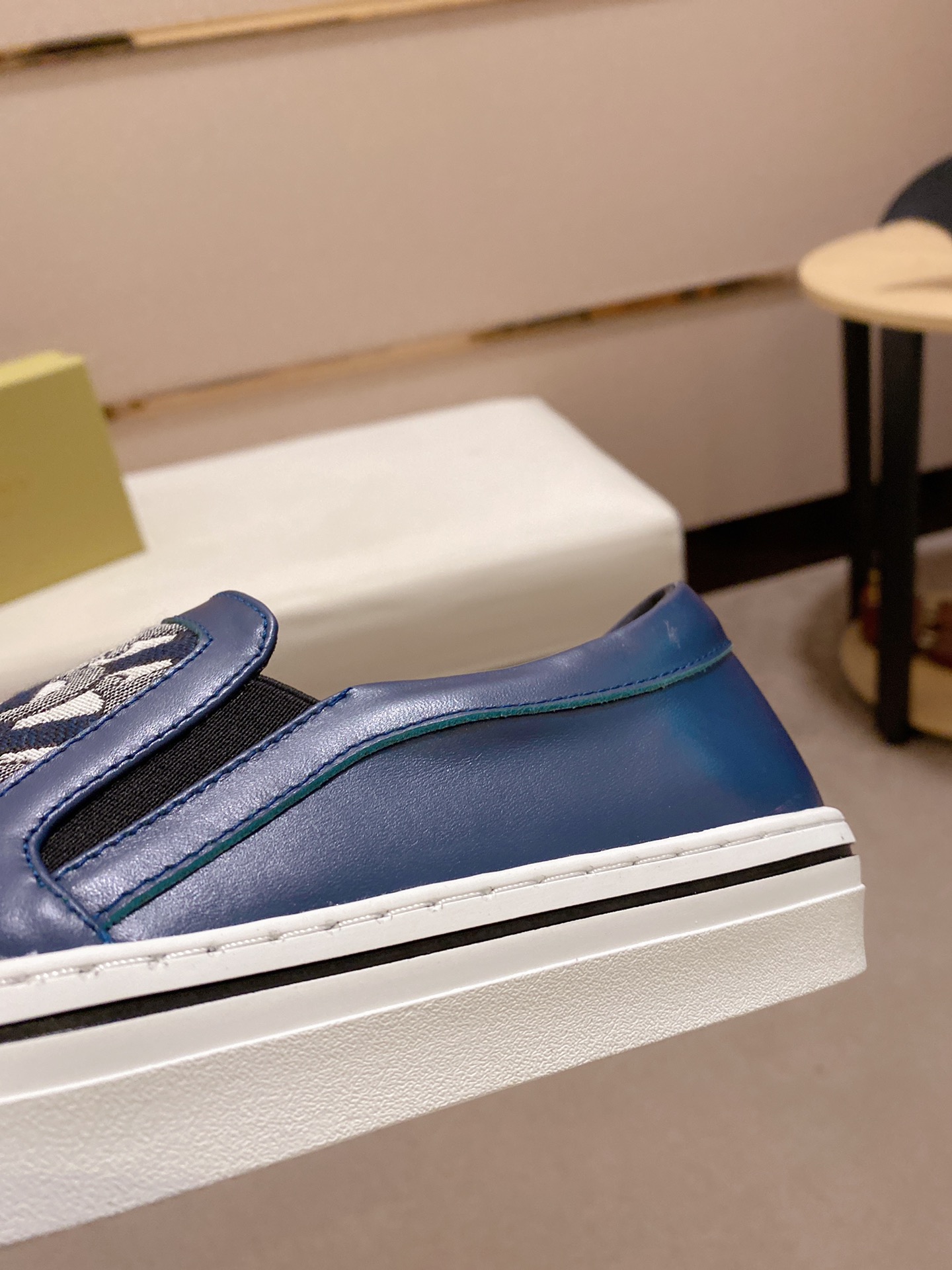 Burberry Perforated Check Sneaker 24 - vstockx