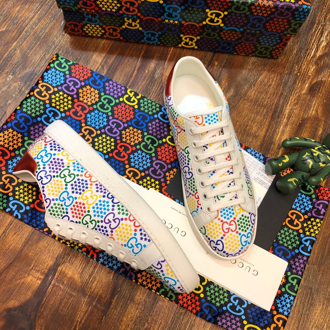 Gucci Ace embroidered sneaker 49 - vstockx