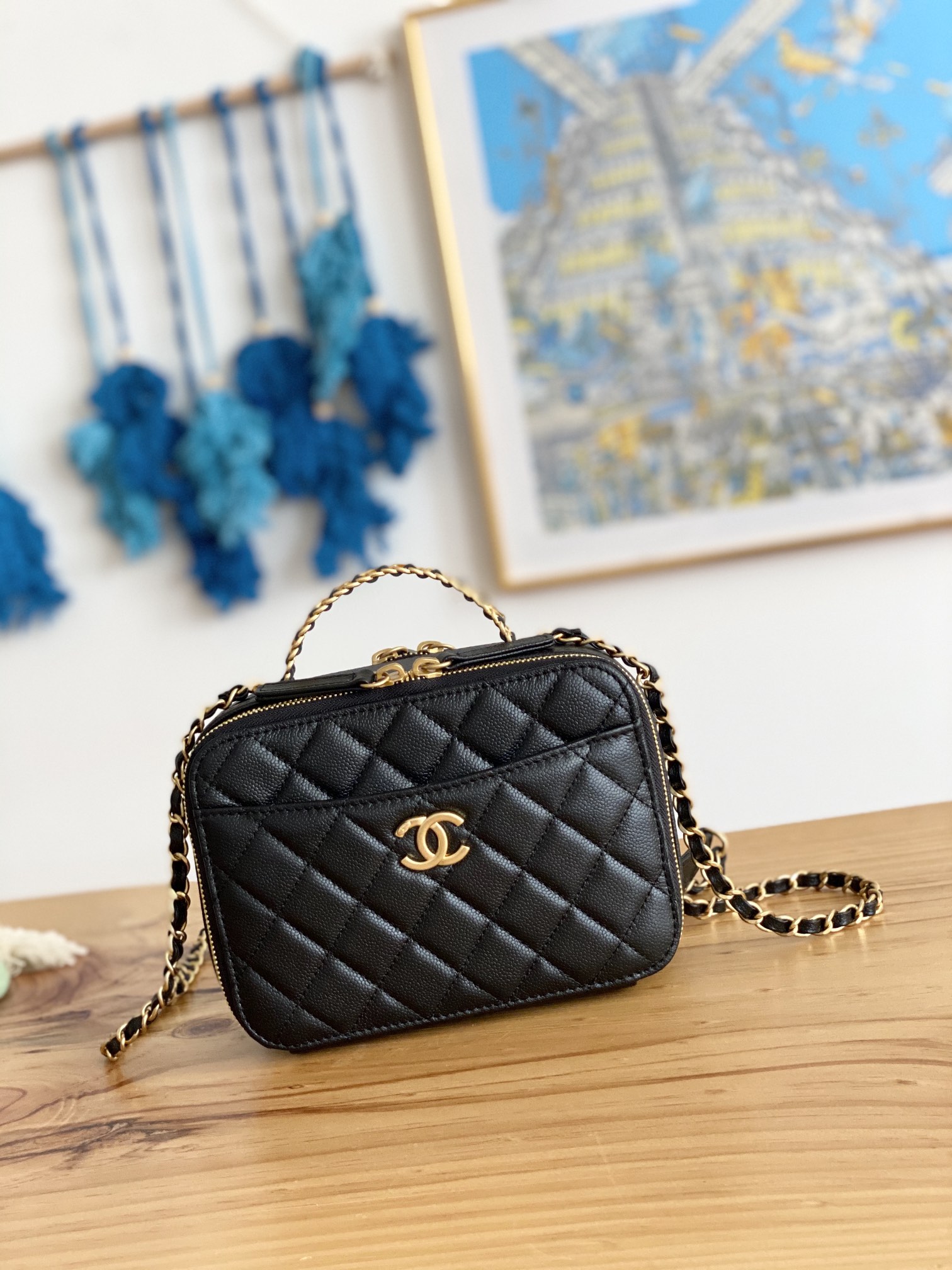 Handbag Chanel AP3222 size 19*13.5*7* cm - vstockx