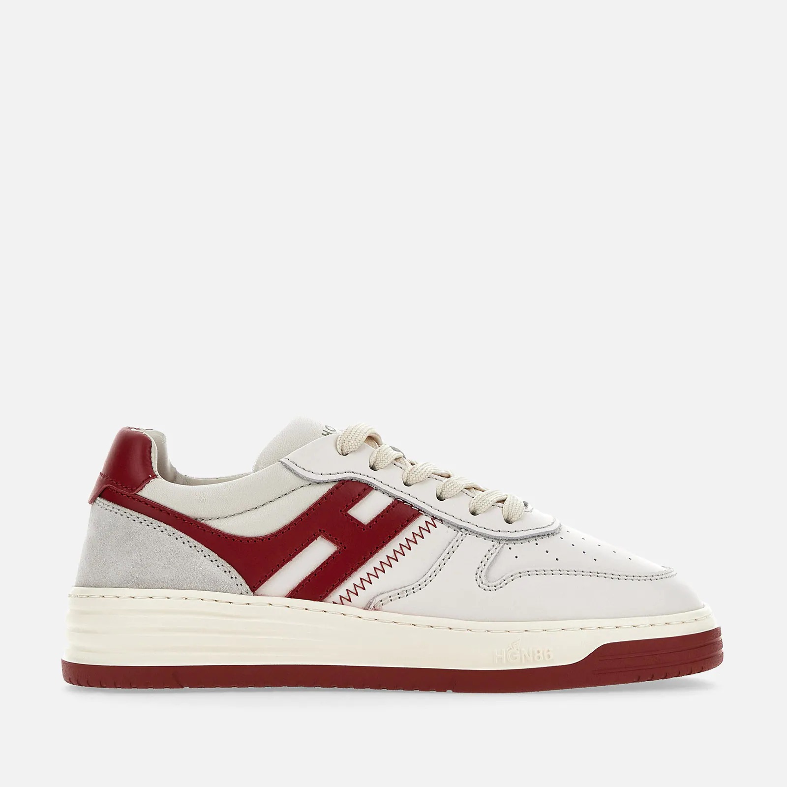 Hogan H630 White Red Grey - vstockx
