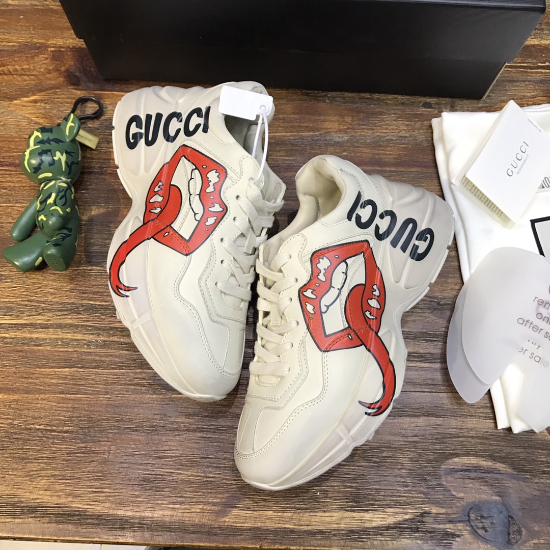 Gucci Rhyton sneaker 53 - vstockx