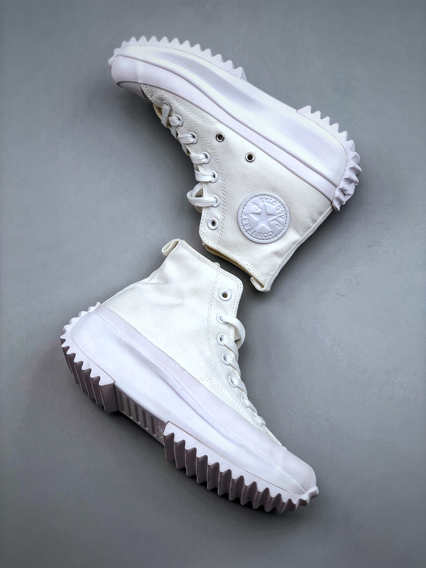 Converse Run Star Hike Hi Triple White - vstockx