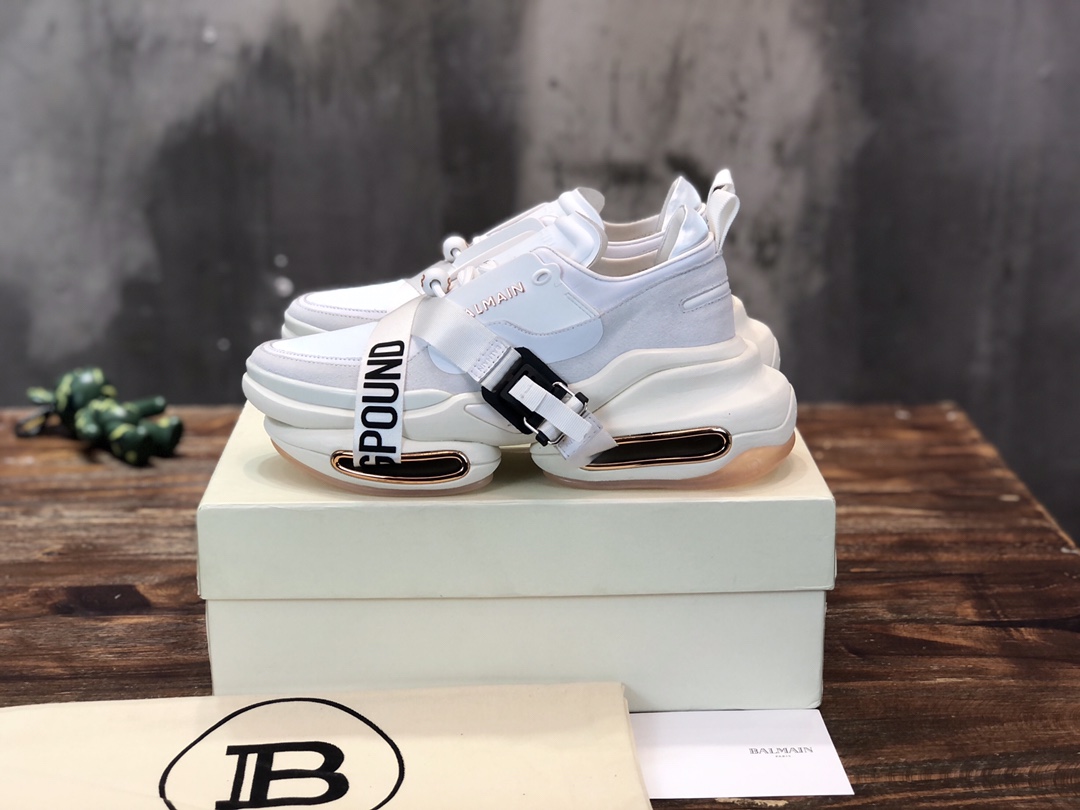 Balmain B-Bold trainers 16 - vstockx