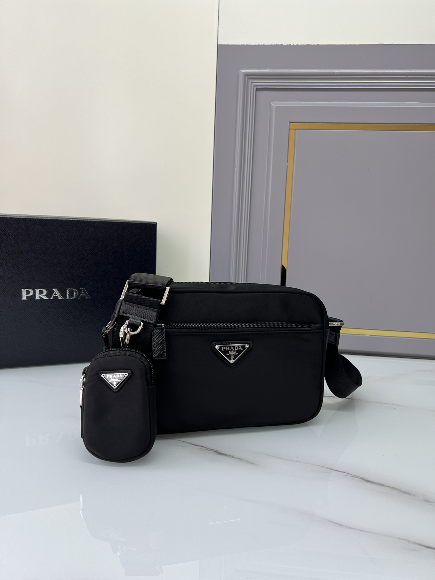 handbags prada 1BC167 23*15*7 - vstockx