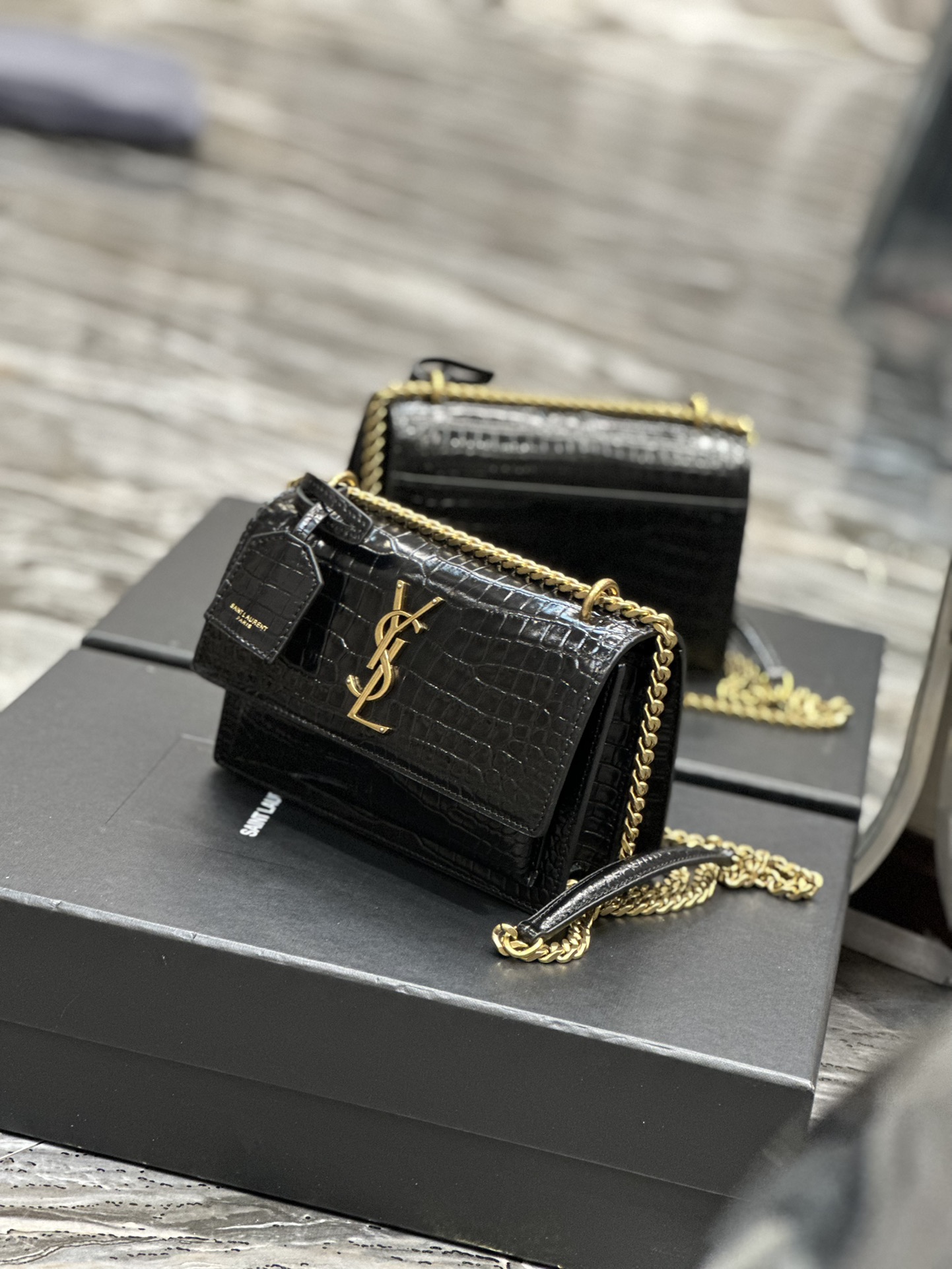 Handbags SAINT LAURENT 441972 size 19  13  8 cm - vstockx