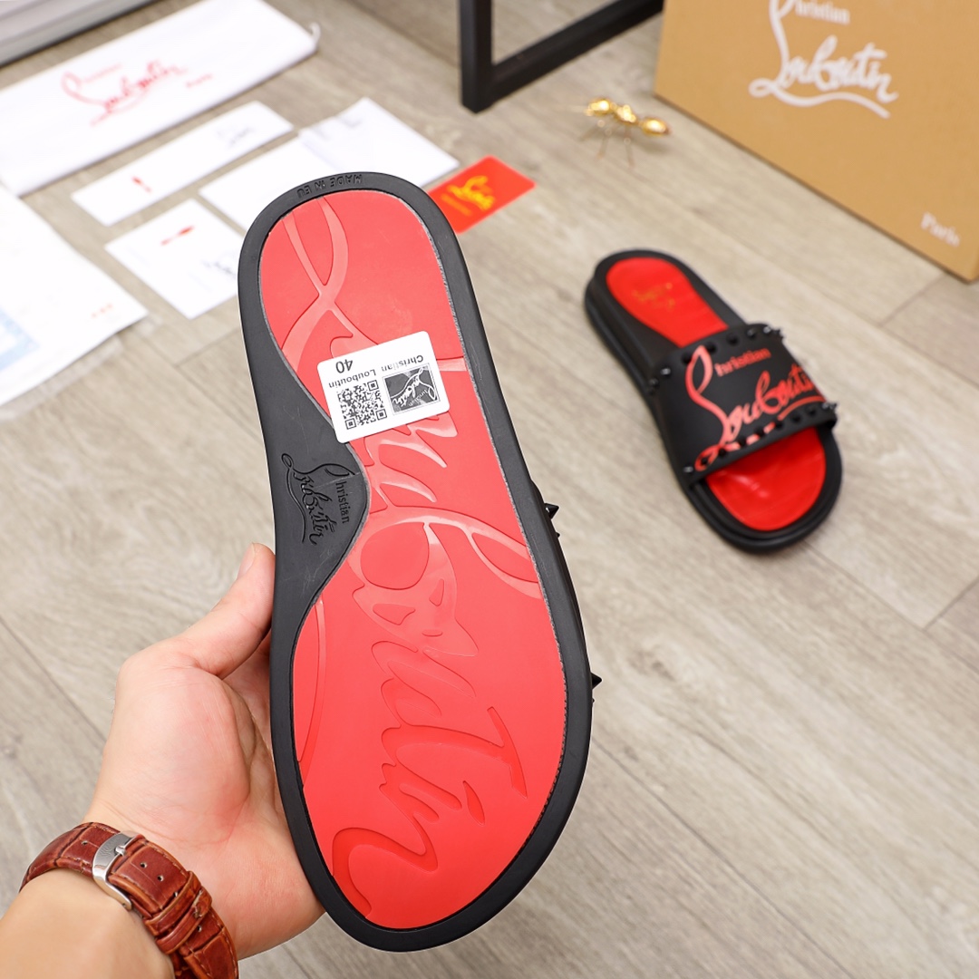 Christian Louboutin Loubi Flip 10 - vstockx