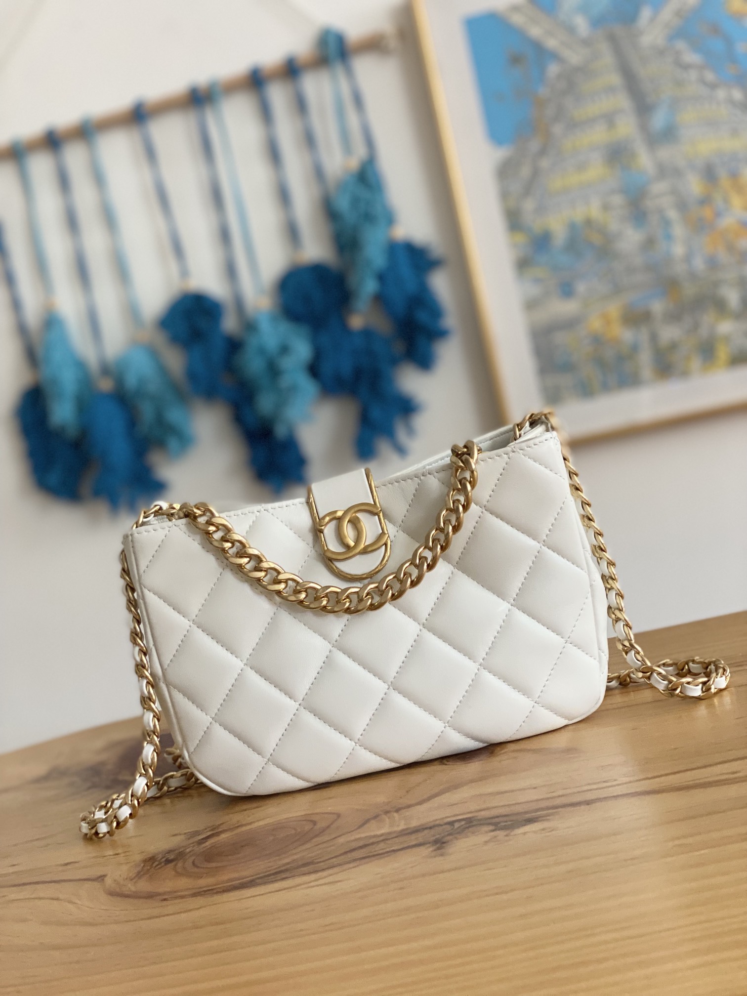 Handbag Chanel 3476 size 17*23*7* cm - vstockx