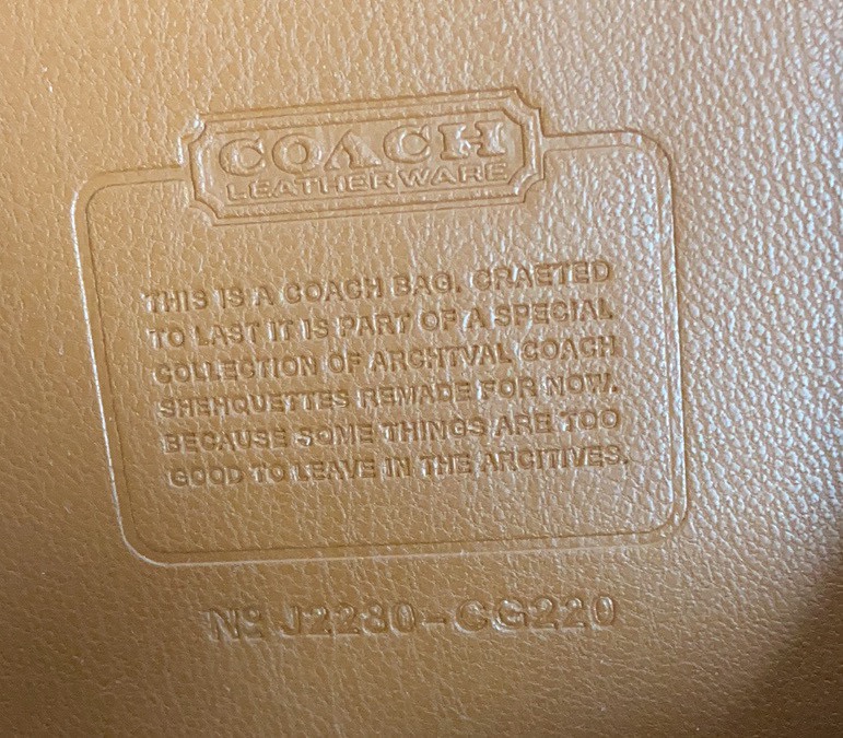 Handbags Coach CG250 sie:20*13*11cm - vstockx