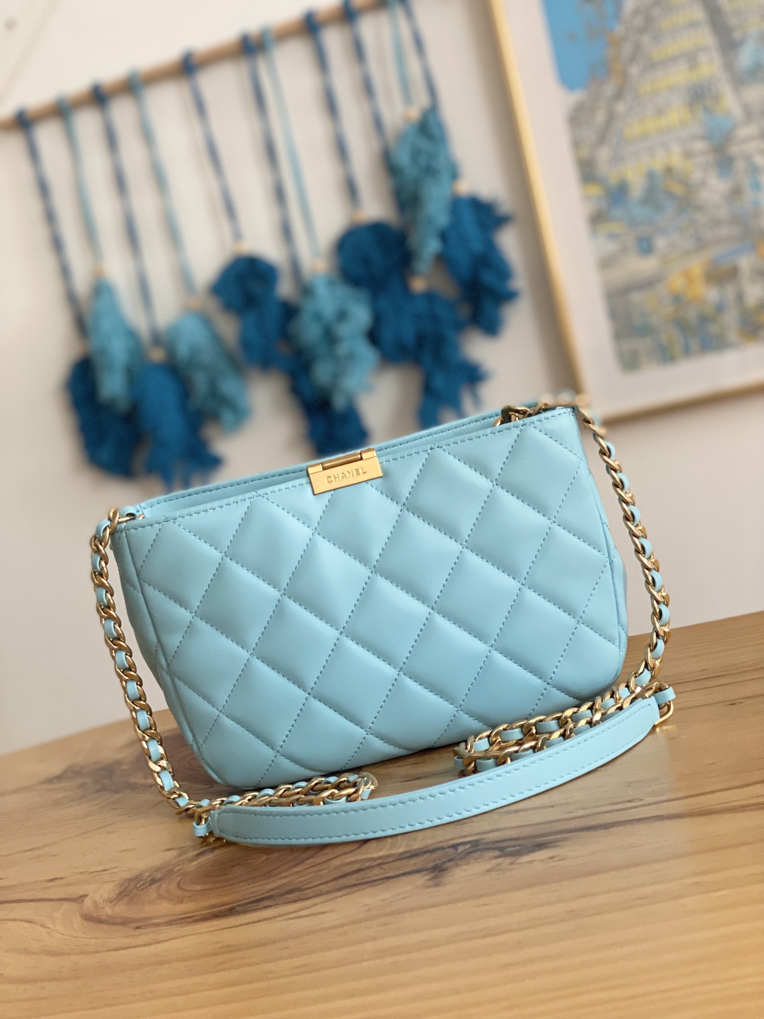 Handbag Chanel 3476 size 17*23*7* cm - vstockx