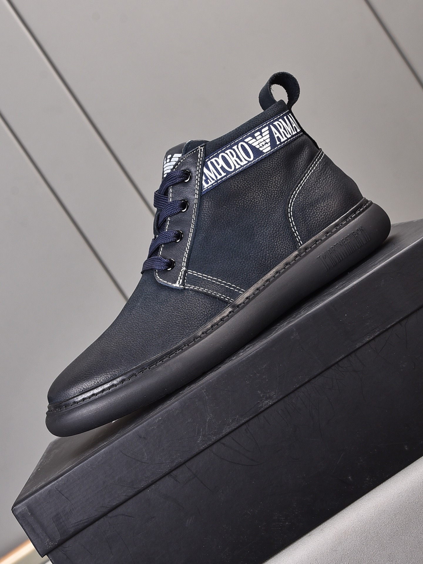 Armani High Top Sneaker 6 - vstockx