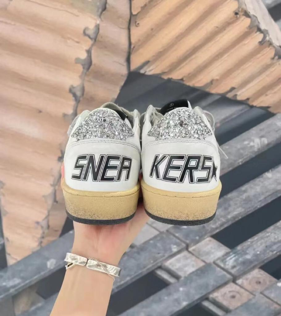 Golden Goose Superstar distressed-finish sneakers 35 - vstockx