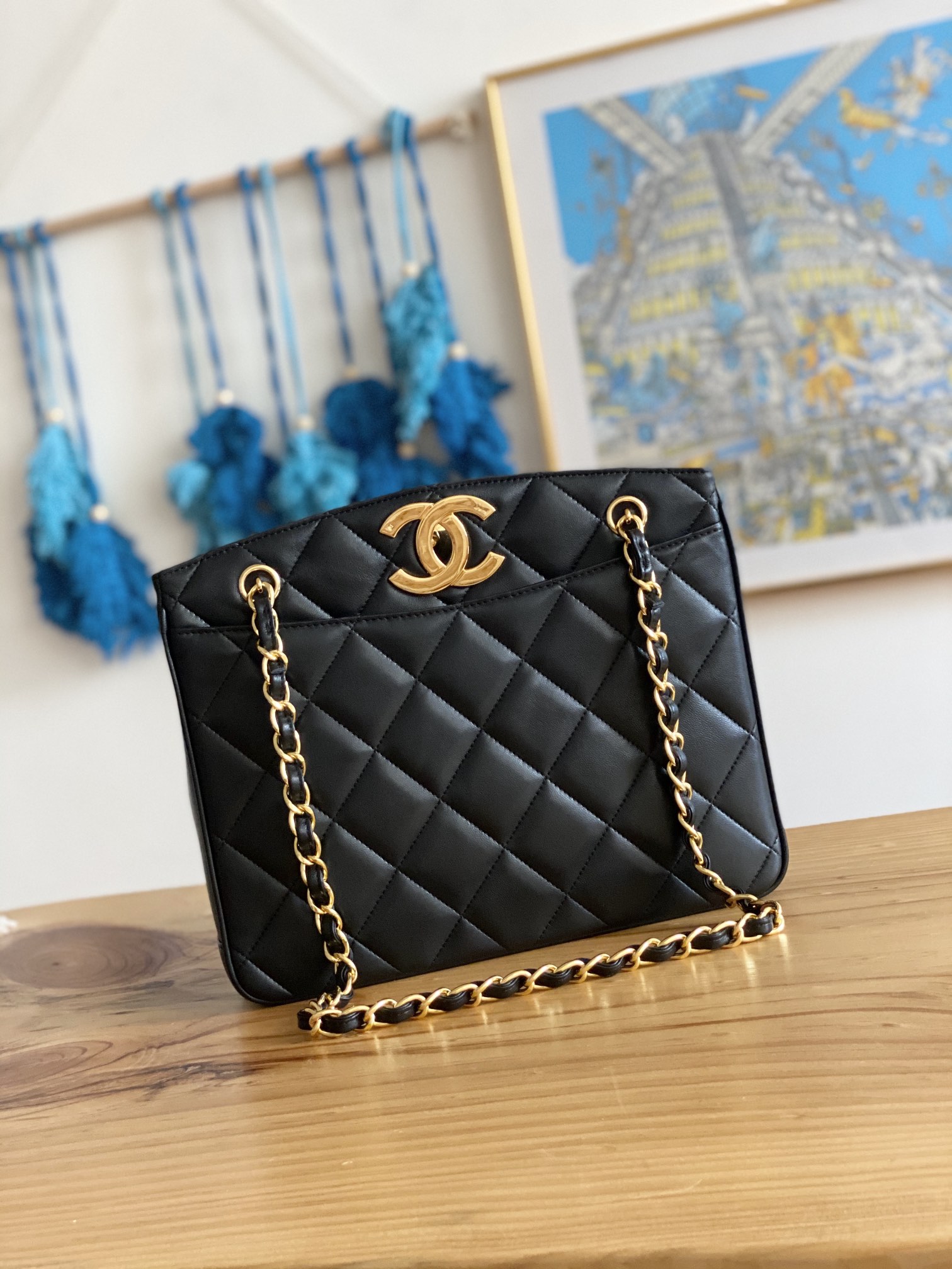 Handbag Chanel A98 size 28*9 *23 cm - vstockx