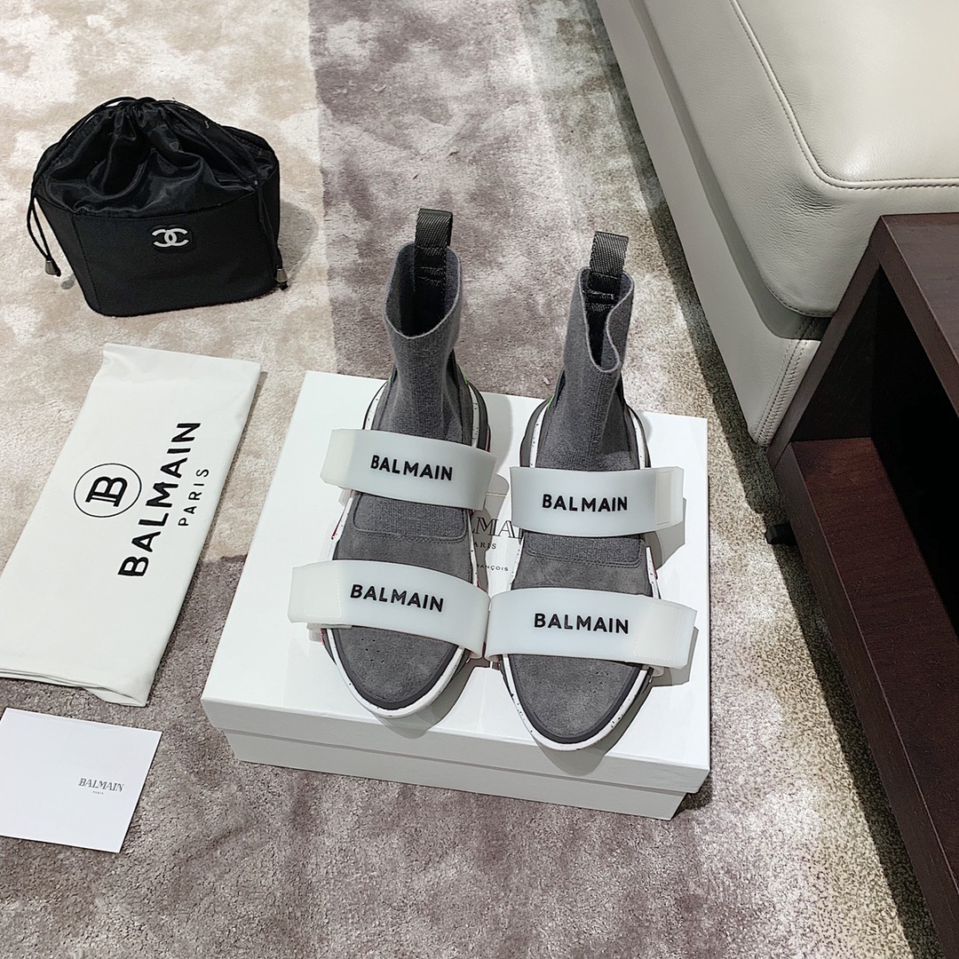 Balmain B-Bold trainers 28 - vstockx