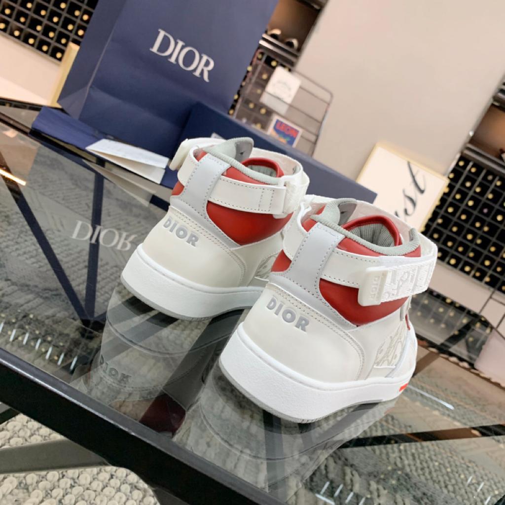 Dior B27 High White Red - vstockx