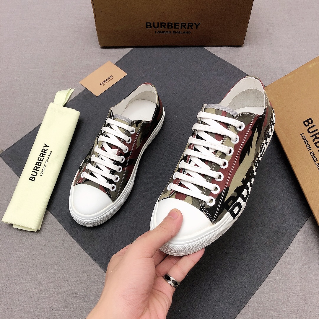 Burberry Perforated Check Sneaker 13 - vstockx