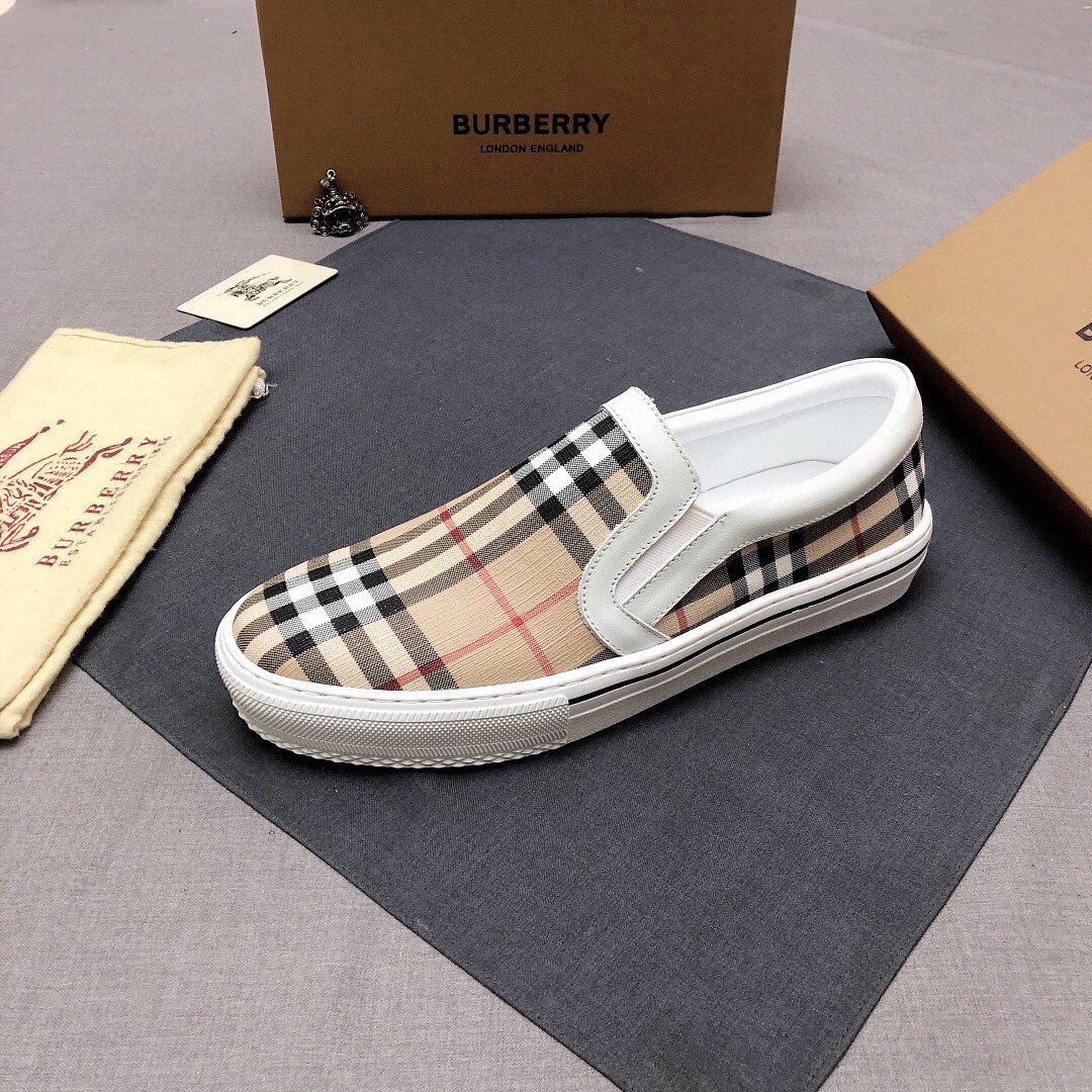 Burberry Perforated Check Sneaker 8 - vstockx