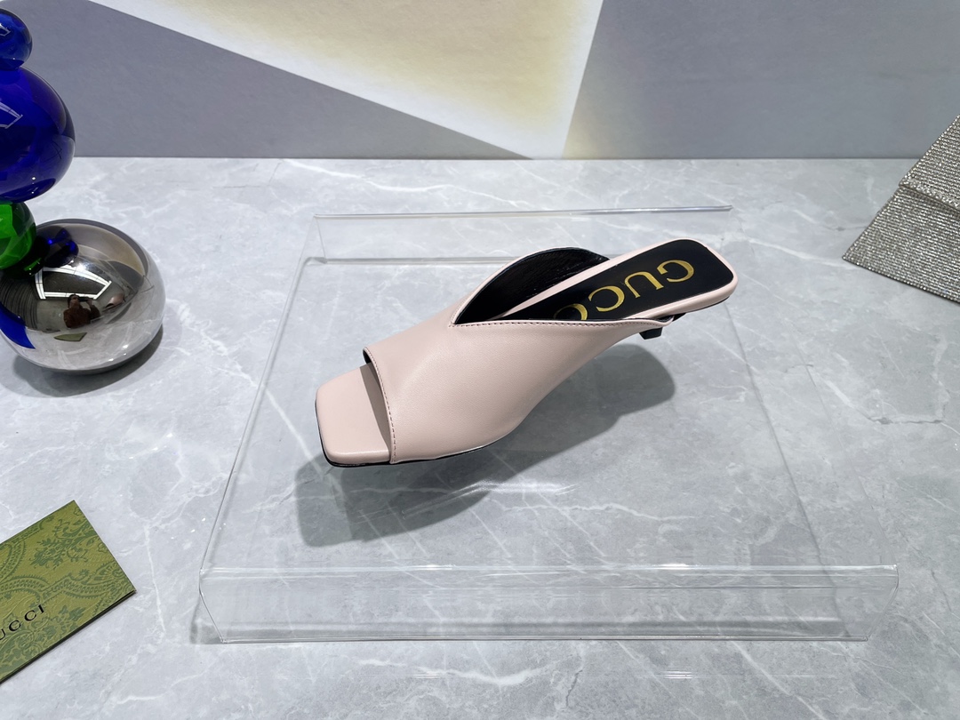 Gucci Women's mid-heel open-toe pump WOMEN 3 - vstockx