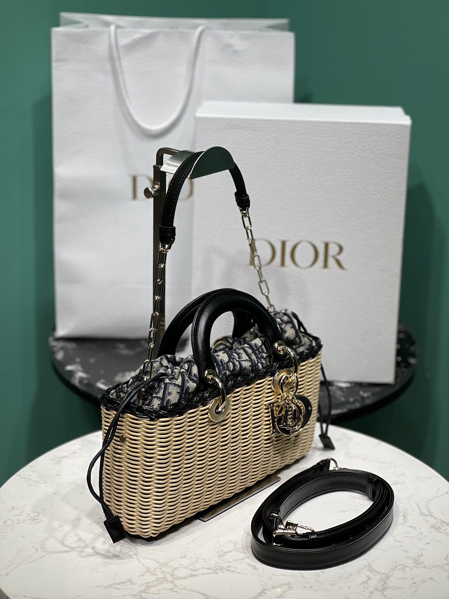 Handbags Dior odlique size:22*12*5 cm - vstockx