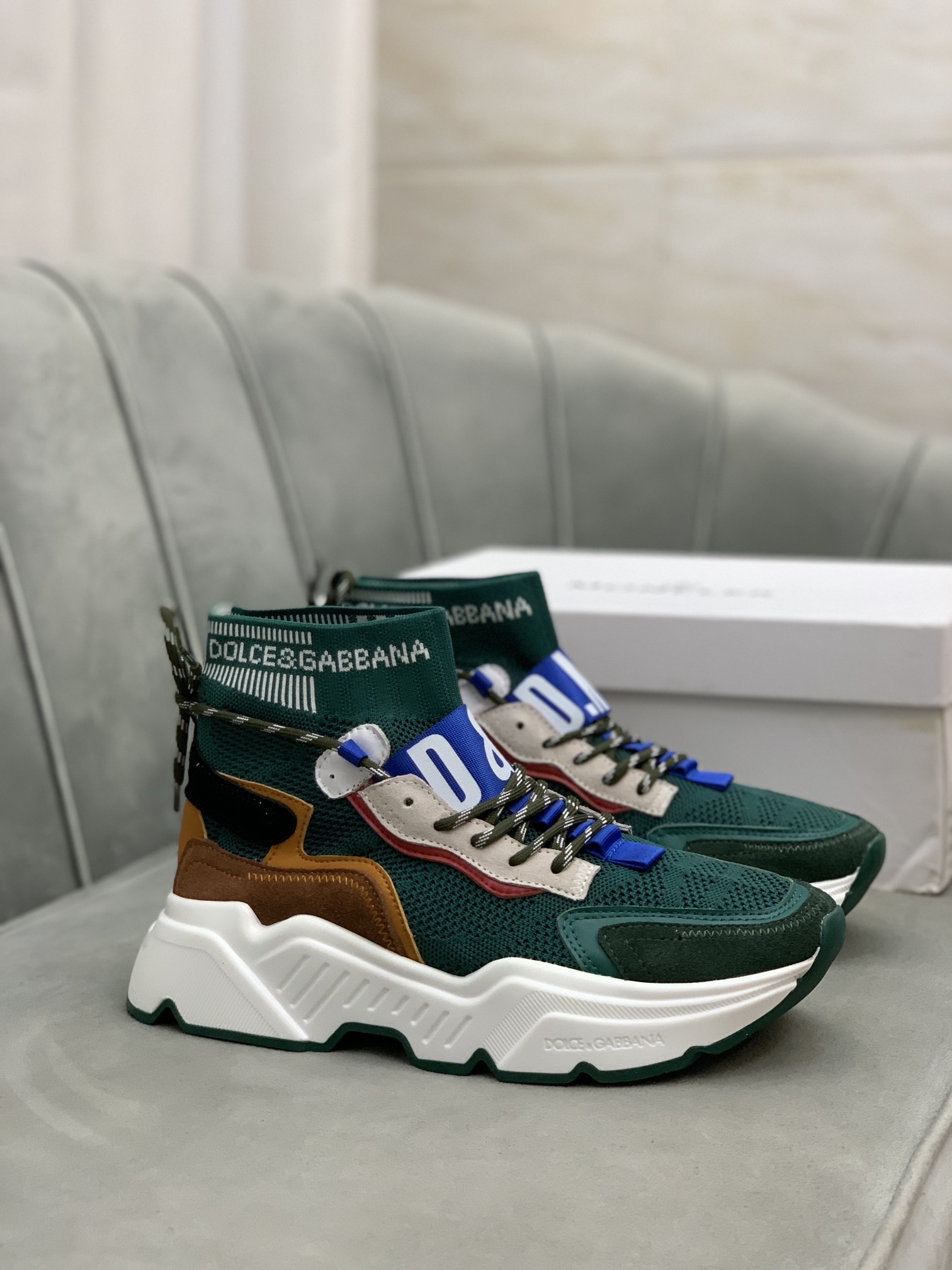 Dolce & Gabbana High-Tops chunky sneakers 7 - vstockx