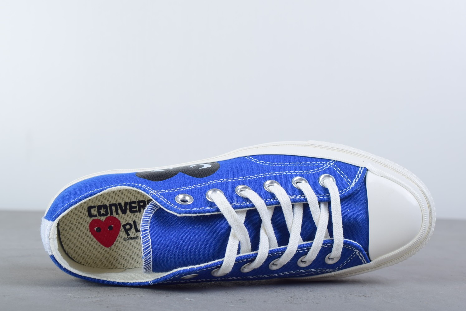 Converse Chuck Taylor All-Star 70s Ox Comme des Garcons PLAY Blue - vstockx