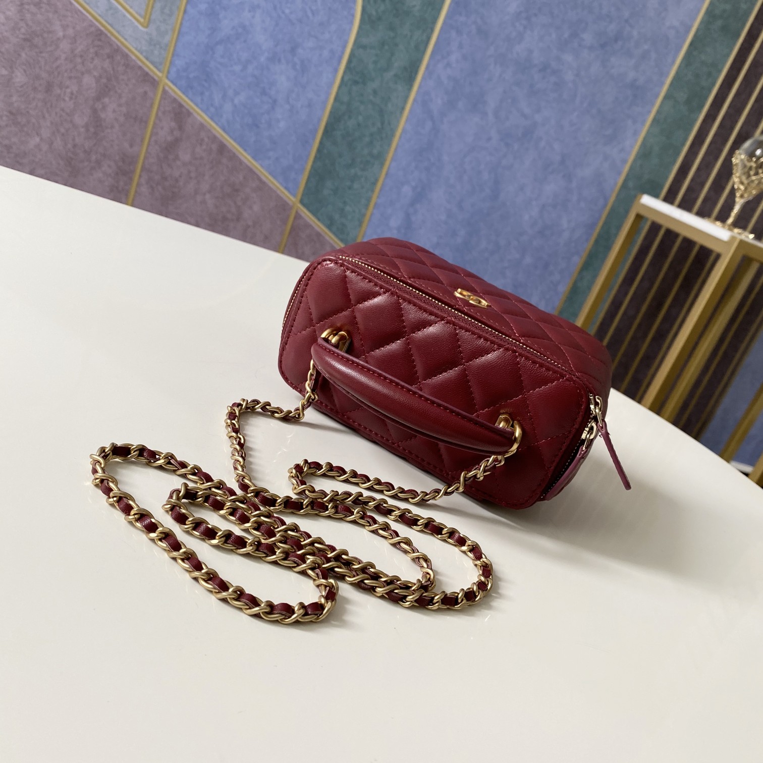 Handbag chanel 81118 size 9.5 17 8 cm - vstockx