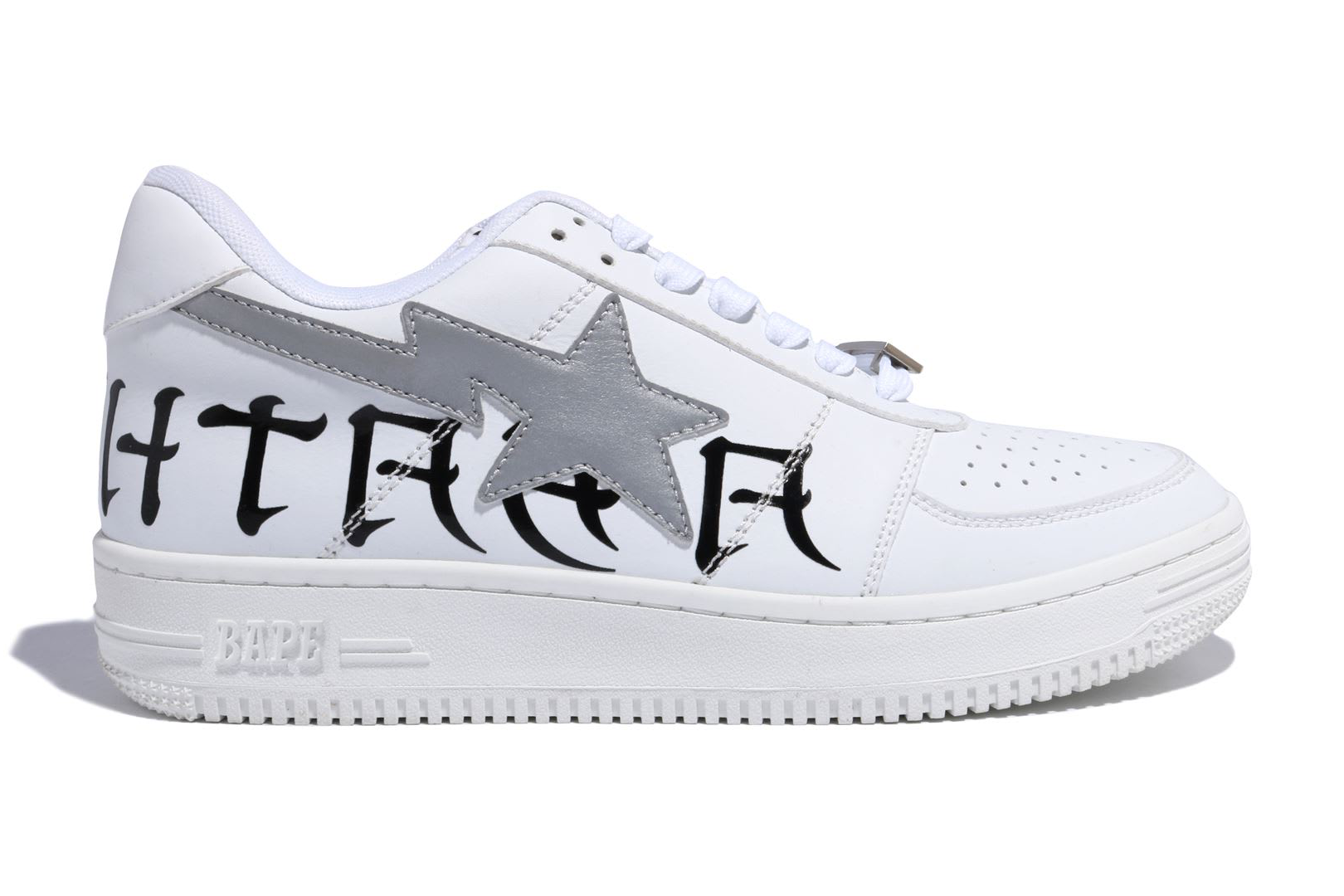 A Bathing Ape Bape Sta Low White 3M - vstockx