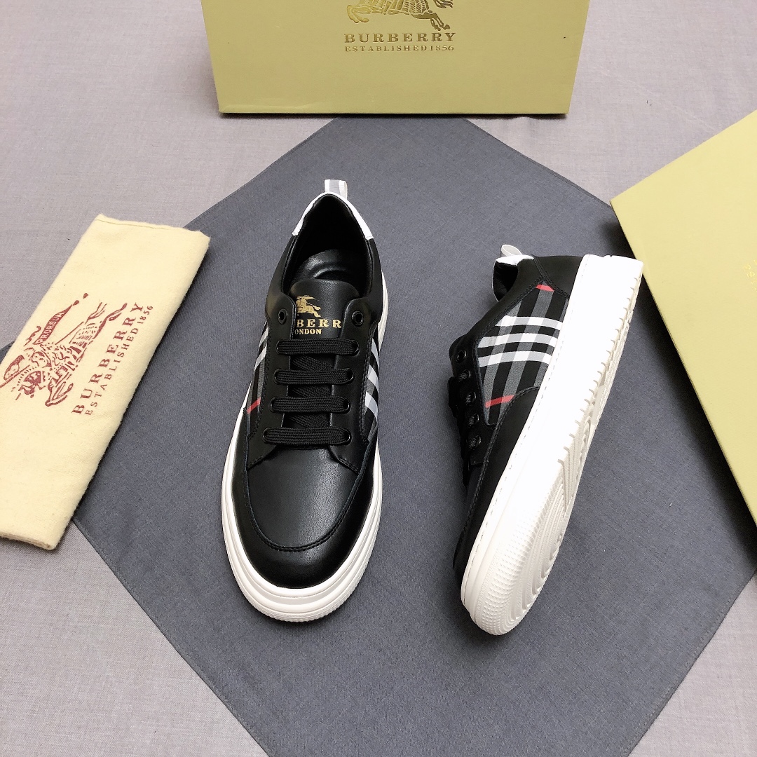 Burberry Perforated Check Sneaker 42 - vstockx